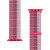 Olixar Berry Pink Nylon Fabric Sports Loop - For Apple Watch Series 7 41mm 2