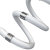 Dudao Grey 1m Magnetic Self-Organising USB-A to Lightning Cable - For iPhone 12 Mini 2
