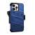Zizo Bolt Protective Blue Case with Kickstand and Screen Protector - For iPhone 14 Pro Max 3