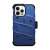 Zizo Bolt Protective Blue Case with Kickstand and Screen Protector - For iPhone 14 Pro Max 5