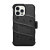Zizo Bolt Protective Black Case with Kickstand and Screen Protector - For iPhone 14 Pro Max 3