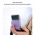 Araree Canvas Diary Purple Case With Adjustable Shoulder Strap - For Samsung Galaxy Z Flip4 3
