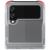 Ghostek Clear Covert Case with Hinge Protection - For Samsung Galaxy Z Flip4 2