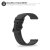 Olixar M/L Soft Silicone Black Strap - For Samsung Galaxy Watch 5 2