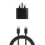 Official Samsung Super Fast 25W Black Charger & 1m USB-C Cable - For Samsung Z Fold4 2