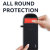 Olixar Neoprene Black Pouch with Card Slot - For iPhone 14 2