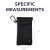 Olixar Neoprene Black Pouch with Card Slot - For iPhone 14 4