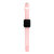 Olixar Pink and White Double Silicone Sports Strap (Size L) - For Apple Watch Series 8 45mm 3