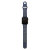 Olixar Midnight Blue and Black Double Silicone Sports Strap (Size L) - For Apple Watch Series 8 45mm 3
