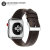 Olixar Brown Genuine Leather Strap - For Apple Watch Series 8 45mm 3