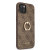 Guess Brown Ring Stand Case - For iPhone 14 Plus 3