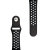 Olixar Black and Dark Grey Double Silicone Sports Strap (Size L) - For Apple Watch Series SE 2022 44mm 2