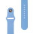 Olixar Blue Silicone Sport Strap - For Apple Watch SE 2022 44mm 2