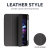 Olixar Black Leather-Style Stand Case with Apple Pencil Slot - For iPad Pro 11" 2021 2