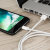 Olixar White USB-A to Lightning Charge & Sync Cable 2M - For iPhone 13 2