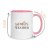 LoveCases Sweater Weather Pink Handle Mug 2