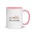 LoveCases Sweater Weather Pink Handle Mug 3