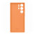 Official Samsung Silicone Cover Orange Case - For Samsung Galaxy S23 Ultra 2