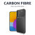 Olixar Black Carbon Fibre Case - For Samsung Galaxy A54 5G 2
