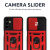 Olixar Red Camera Protection Case with Kickstand - For Samsung Galaxy A14 2