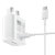 Official Samsung White Fast Charger & USB-C Cable - For Samsung Galaxy S23 Ultra 8