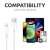 Olixar USB to Lightning 3m Charging Cable - For iPad 10.9" 2022 4