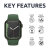 Olixar Premium Screen Protector with Installation Frame - For Apple Watch Series 8 - 41mm 2