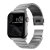 Nomad Silver Titanium Metal Links Band - For Apple Watch Series SE 44mm 4