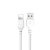 XO Design 12W White 2 USB-A Port Wall Charger & USB Lightning Cable 4