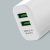 XO Design 12W White 2 USB-A Port Wall Charger & USB Lightning Cable 5