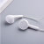 Official Huawei White 3.5mm In-Ear Wired Earphones with Built-in Microphone 4