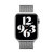 Official Apple Silver Milanese Loop (Size S) - For Apple Watch SE 40mm 2