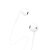 Dudao White 1.2m In-Ear USB-C Wired Headphones 3