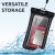 Olixar Black Waterproof Pouch - For Google Pixel 7a 4