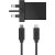 Official Sony Black 30W Fast Mains Charger & 1m USB-C Cable - For Sony Xperia 10 V 4