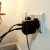 Olixar 65W GaN Super Fast Wall Charger with USB-A, 2 USB-C Ports & Interchangeable Travel Pins - For Google Pixel Fold 9