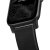 Nomad Black Modern Leather Strap - For Apple Watch SE 2022 44mm 3