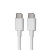 Official Google White USB-C to USB-C Charge and Sync 1m Cable - For Google Pixel 5 2