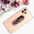 Lovecases Cherry Blossom Black Phone Loop and Stand 3