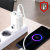 XO Design 12W White 2 USB-A Port Wall Charger & USB Lightning Cable - EU Travel Plug 6