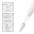 Olixar White Magnetic  Stylus Pen - For Samsung Galaxy S22 Ultra 7