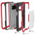 Ghostek Atomic Slim 4 Red Aluminum Case - For Google Pixel Fold 6