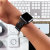 Lovecases Black Glitter TPU Apple Watch Straps - For Apple Watch Series 4 44mm 5