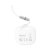Baseus White T2 Pro Wireless Android & Apple GPS Tracker with Lanyard 5
