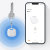 Baseus White T2 Pro Wireless Android & Apple GPS Tracker with Lanyard 13