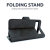 Olixar Leather-Style Black Wallet Stand Case - For Google Pixel 7a 4