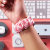 Lovecases Pink Satin Scrunchie Strap - For Apple Watch Series 6 40mm 5