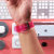 Olixar Pink Gel Strap and Protective Case - For Apple Watch SE 2020 40mm 6