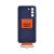 Official Samsung Navy Silicone Cover with Strap Case - For Samsung Galaxy S21 FE 5
