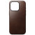 Nomad Horween Rustic Brown Leather Protective Case - For iPhone 15 Pro 2
